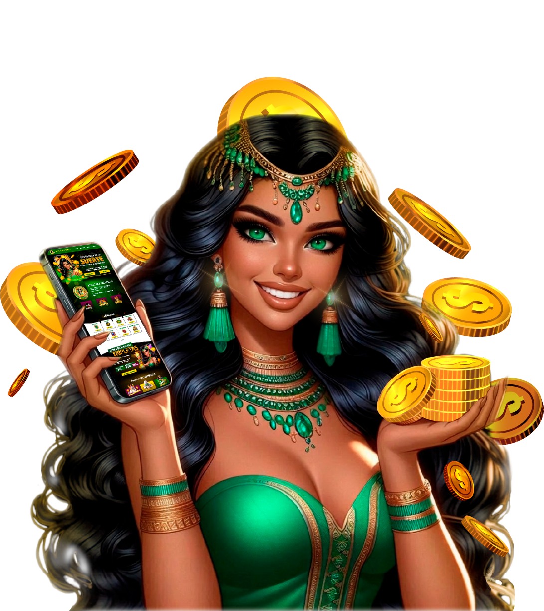 Ilustración de la diosa